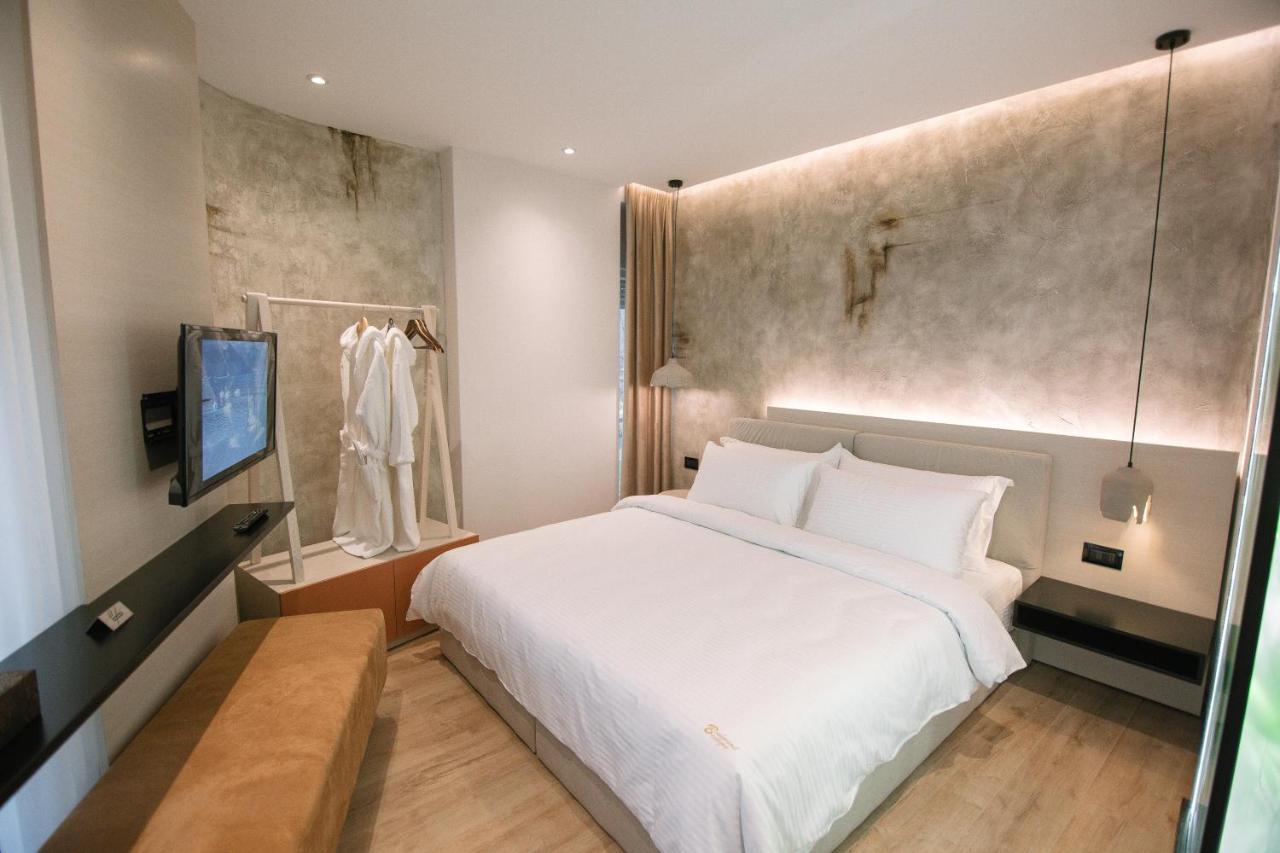 Boulevard Boutique Aparthotel Korce Bagian luar foto