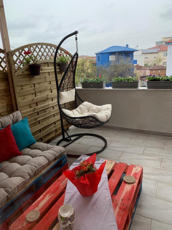 Boulevard Boutique Aparthotel Korce Bagian luar foto
